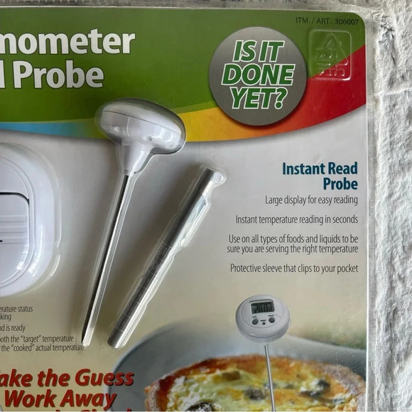 Maverick - Digital Roasting Oven Thermometer & Instant Probe - NEW - Picture 3 of 7